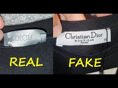 christian dior labels|how to tell if dior shirt is real.